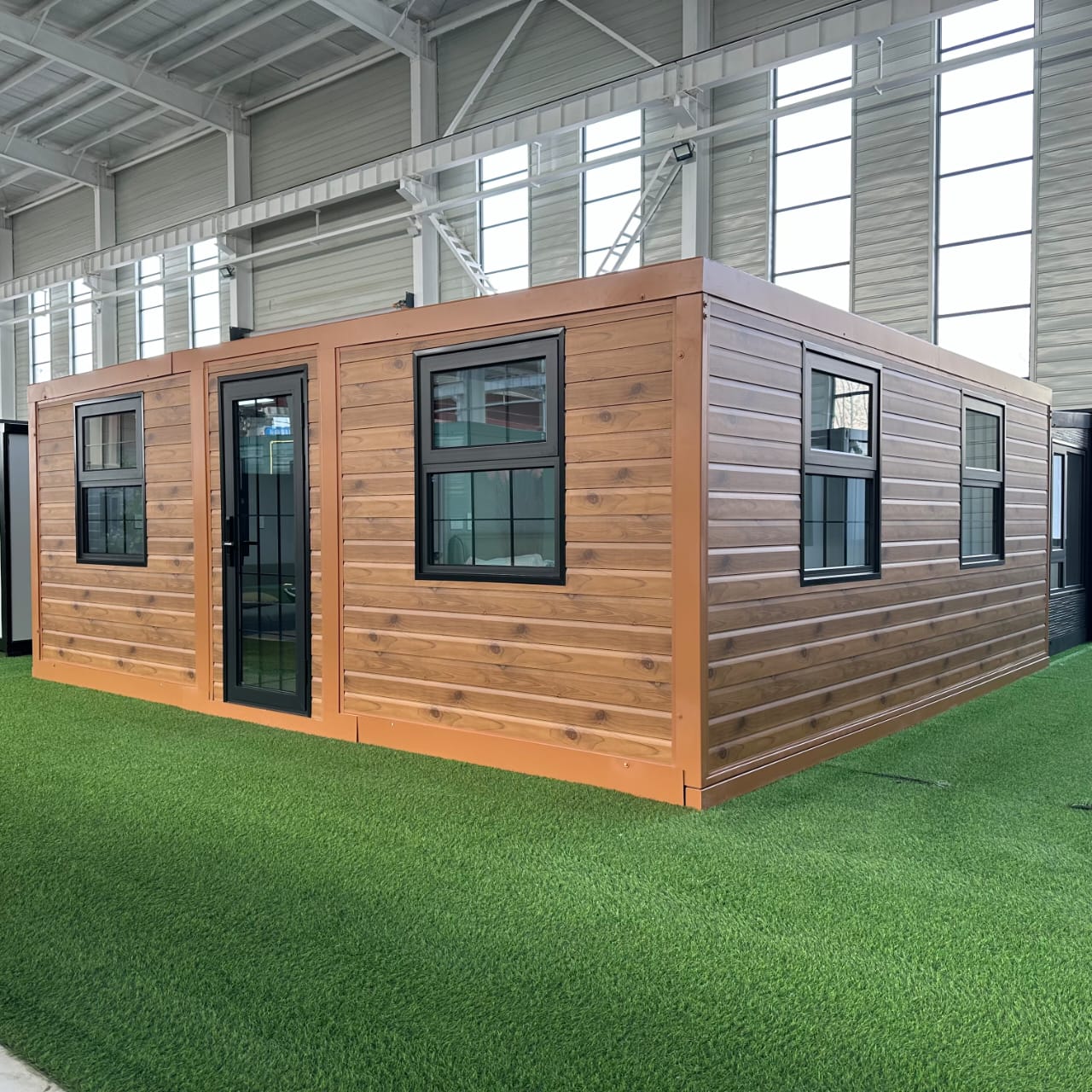 Maison modulaire — vue extérieure